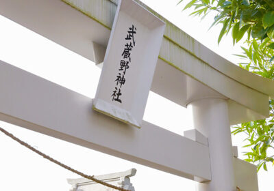 7. 武蔵野神社<br>武蔵野学院の守り神。おみくじも引けます。