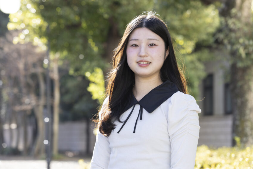 安部 愛花 さん<br />
埼玉県立豊岡高等学校出身