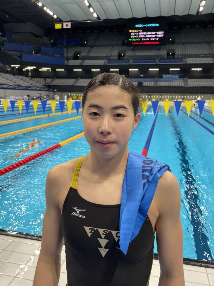 中学 水泳 女子 